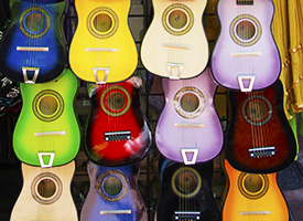 Guitars at El Mercado